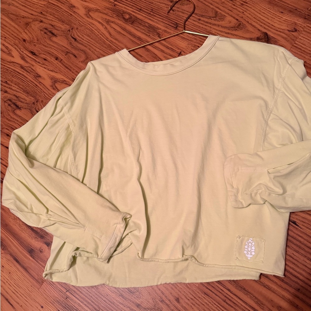 FP Movement by Free People Light Yellow green neon Long Sleeve Top